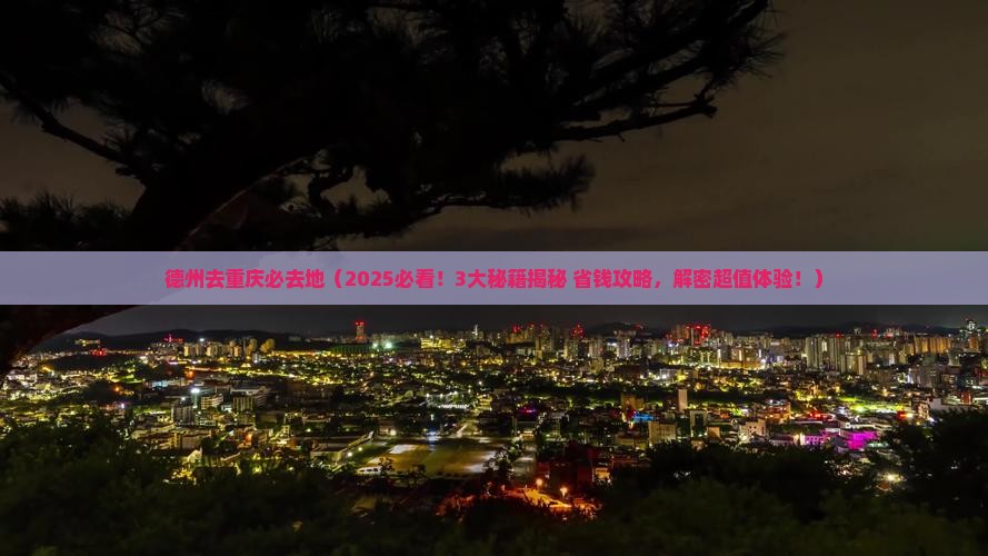 德州去重庆必去地