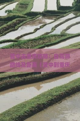 晋中去重庆攻略