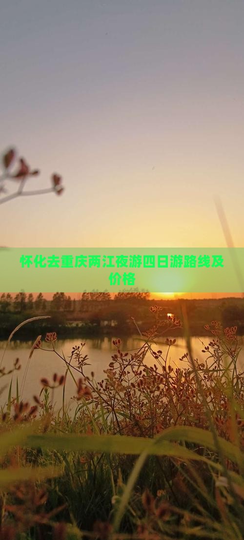 怀化去重庆两江夜游四日游