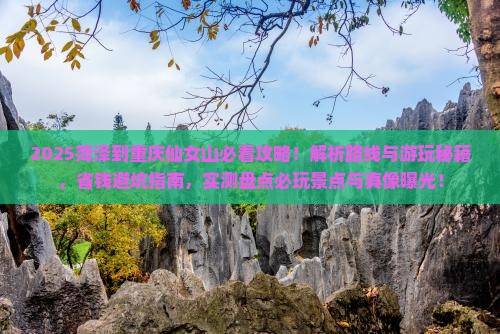菏泽到重庆仙女山哪里玩