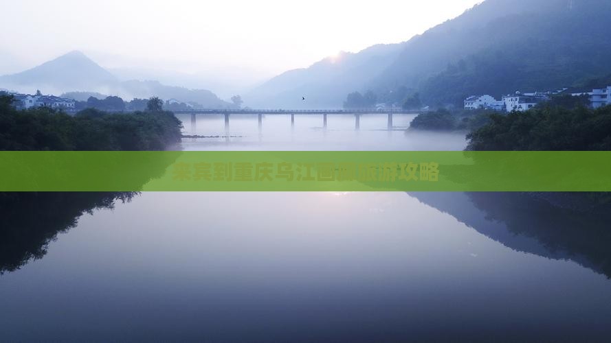 来宾到重庆乌江画廊旅行社