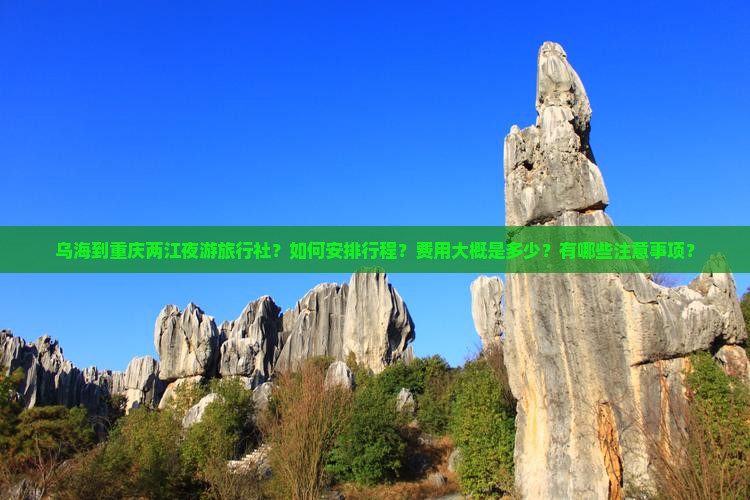 乌海到重庆两江夜游旅行社？如何安排行程？费用大概是多少？有哪些注意事项？