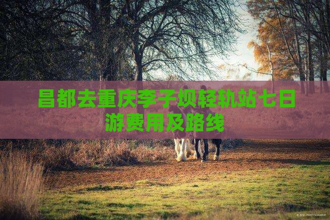 昌都去重庆李子坝轻轨站七日游费用及路线