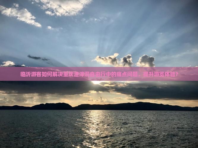 临沂游客如何解决重庆渣滓洞自由行中的痛点问题，提升游览体验？