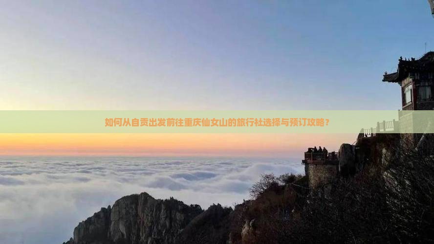 如何从自贡出发前往重庆仙女山的旅行社选择与预订攻略？
