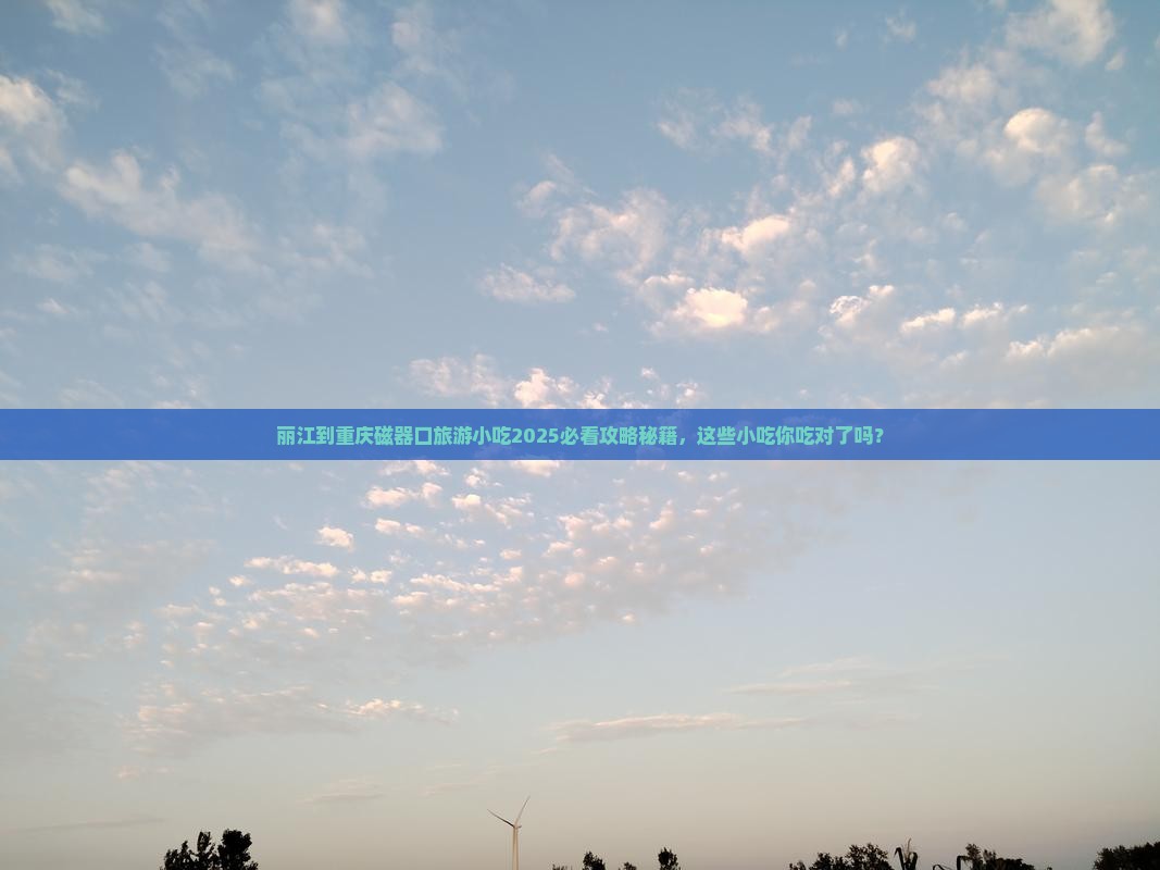 丽江到重庆磁器口旅游小吃
