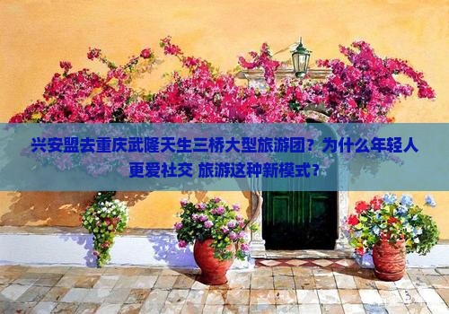兴安盟去重庆武隆天生三桥大型旅游团？为什么年轻人更爱社交+旅游这种新模式？
