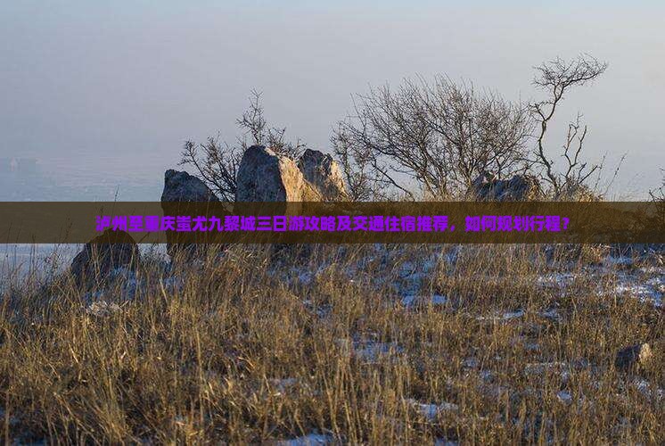 泸州至重庆蚩尤九黎城三日游攻略及交通住宿推荐，如何规划行程？