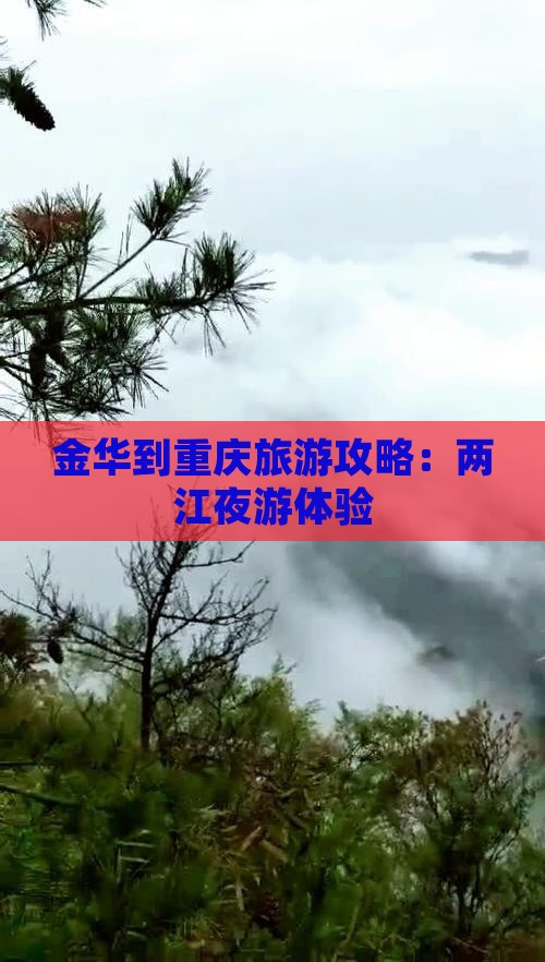 金华到重庆两江夜游个人游 金华到重庆两江夜游个人游