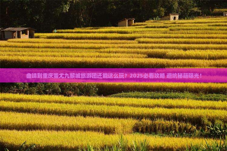 曲靖到重庆蚩尤九黎城大型旅游团