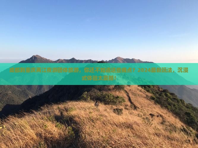 成都到重庆两江夜游团体旅游