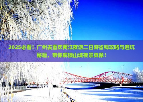 广州去重庆两江夜游二日游