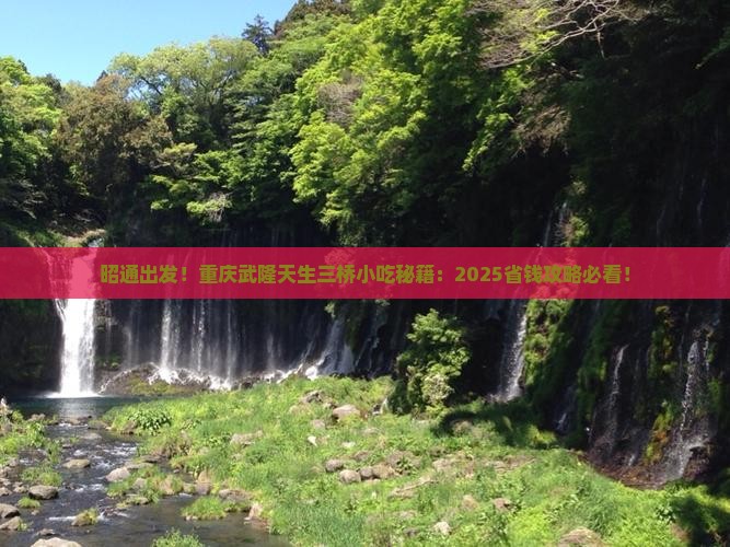 昭通到重庆武隆天生三桥旅游小吃