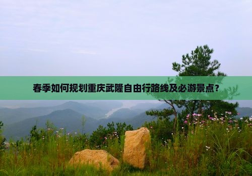 春季如何规划重庆武隆自由行路线及必游景点？