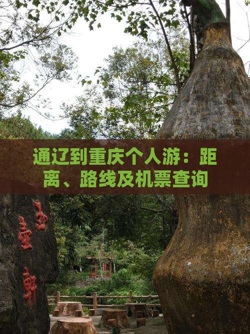 通辽到重庆个人游：距离、路线及机票查询