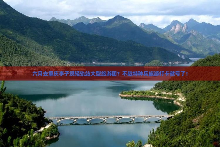 六月去重庆李子坝轻轨站大型旅游团？不趁特种兵旅游打卡就亏了！