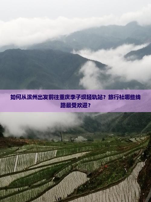 如何从滨州出发前往重庆李子坝轻轨站？旅行社哪些线路最受欢迎？