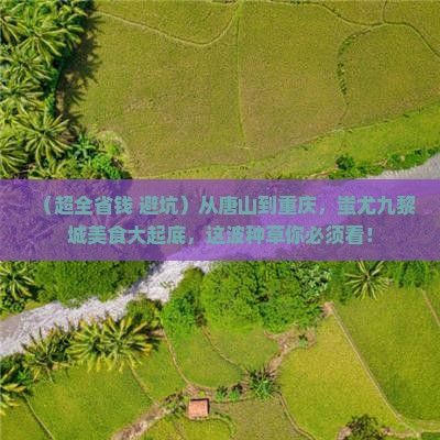 唐山到重庆蚩尤九黎城旅游小吃 唐山到重庆蚩尤九黎城旅游小吃