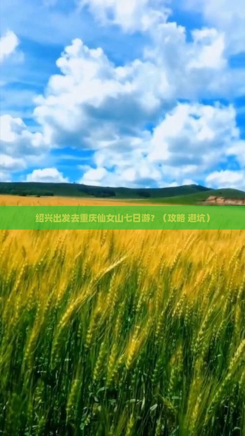 绍兴去重庆仙女山七日游