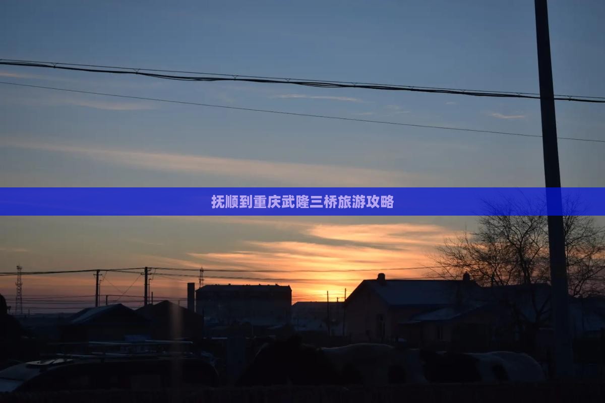 抚顺到重庆武隆攻略