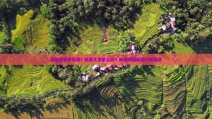 深圳到重庆旅游？机票太贵怎么办？解锁低预算旅行新姿势