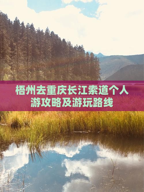 梧州去重庆长江索道个人游攻略及游玩路线