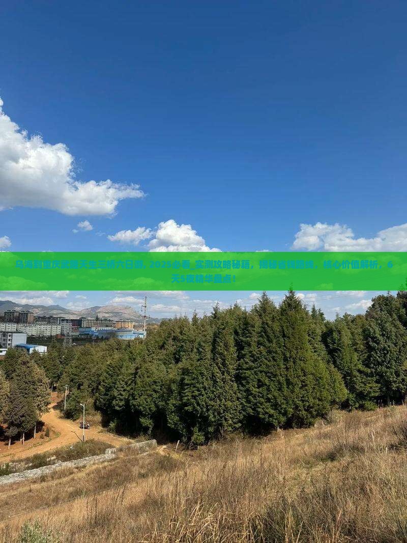 乌海到重庆武隆天生三桥六日游