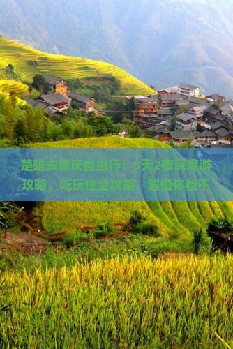 楚雄去重庆自由行