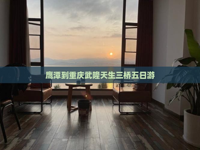 鹰潭到重庆武隆天生三桥五日游