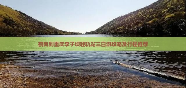 鹤岗到重庆李子坝轻轨站三日游