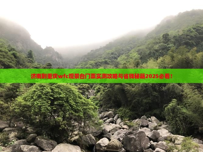 济南到重庆wfc观景台门票