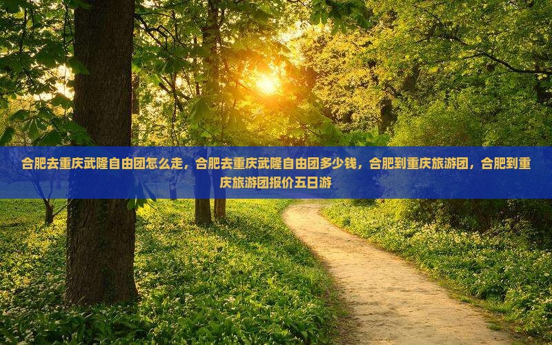 合肥去重庆武隆自由团