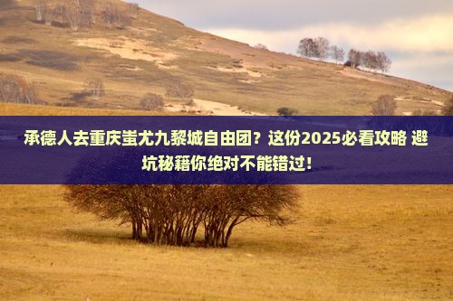 承德去重庆蚩尤九黎城自由团