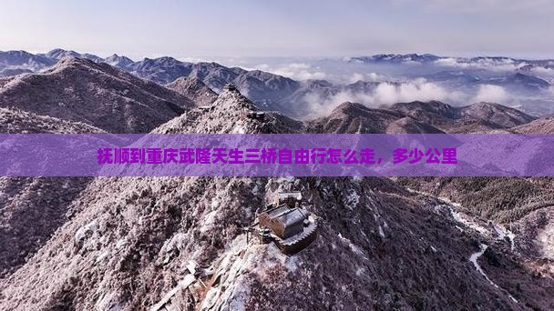 抚顺到重庆武隆天生三桥自由行