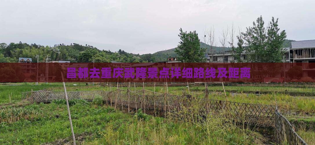 昌都去重庆武隆景点详细路线及距离