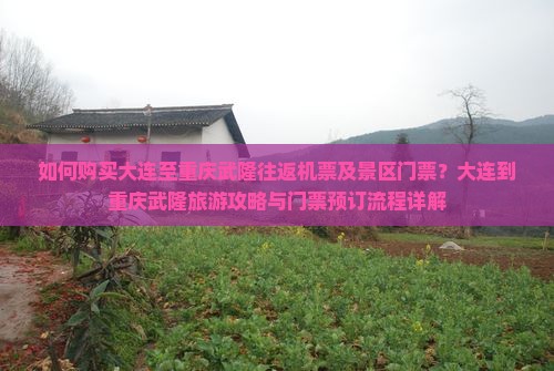 如何购买大连至重庆武隆往返机票及景区门票？大连到重庆武隆旅游攻略与门票预订流程详解