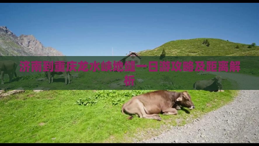 济南到重庆龙水峡地缝一日游攻略及距离解析