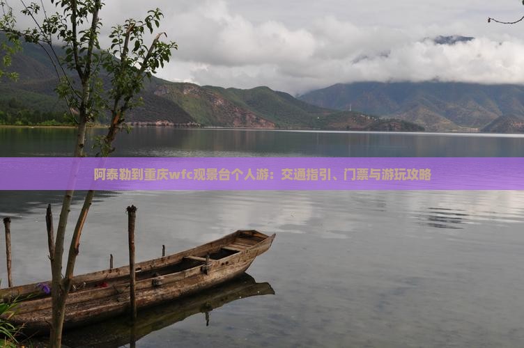 阿泰勒到重庆wfc观景台个人游