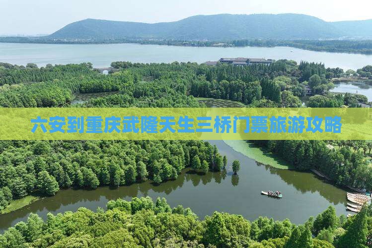 六安到重庆武隆天生三桥门票