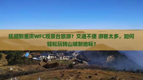 抚顺到重庆WFC观景台旅游？交通不便+游客太多，如何轻松玩转山城新地标？