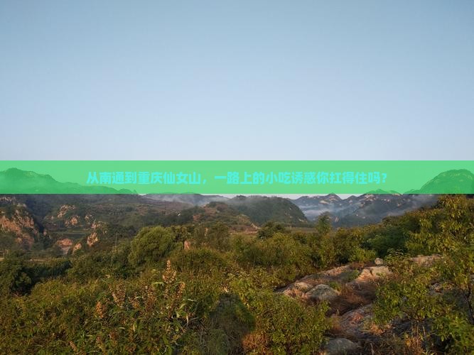 从南通到重庆仙女山，一路上的小吃诱惑你扛得住吗？