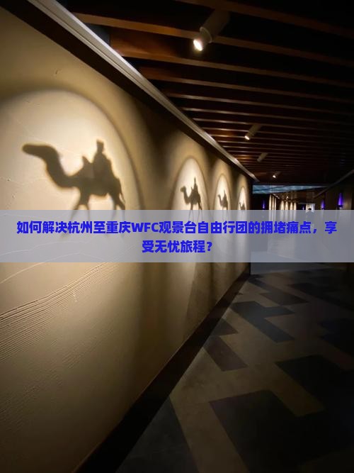 如何解决杭州至重庆WFC观景台自由行团的拥堵痛点，享受无忧旅程？