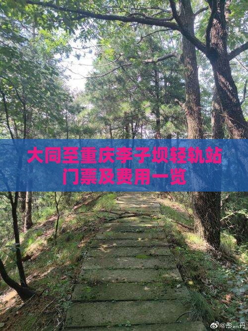 大同至重庆李子坝轻轨站门票及费用一览 大同至重庆李子坝轻轨站门票及费用一览