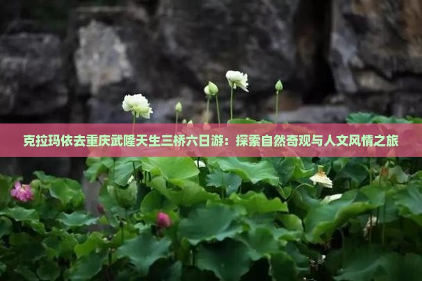 克拉玛依去重庆武隆天生三桥六日游：探索自然奇观与人文风情之旅