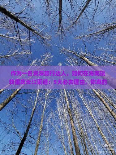 作为一名资深旅行达人，如何在海南玩转重庆长江索道：5大必去理由，你真的不想知道吗？