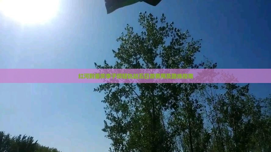 红河到重庆李子坝轻轨站五日游费用及路线指南