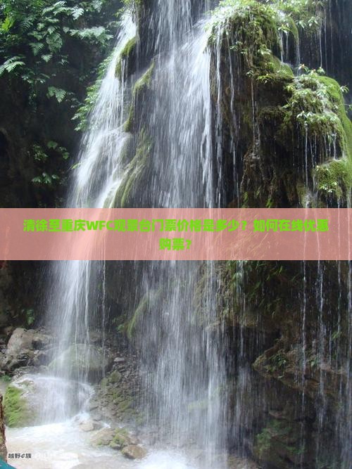 清徐至重庆WFC观景台门票价格是多少？如何在线优惠购票？