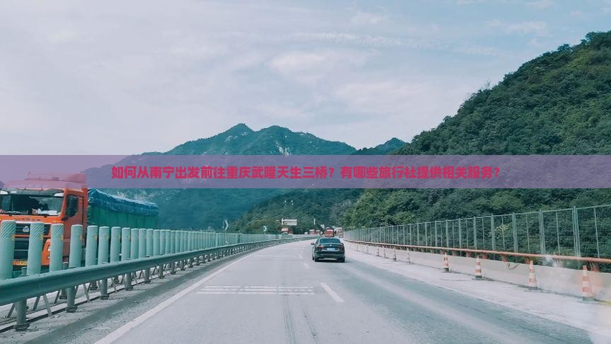 如何从南宁出发前往重庆武隆天生三桥？有哪些旅行社提供相关服务？