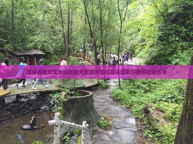 阳泉去重庆龙水峡地缝大型旅游团招募探险爱好者限额报名中