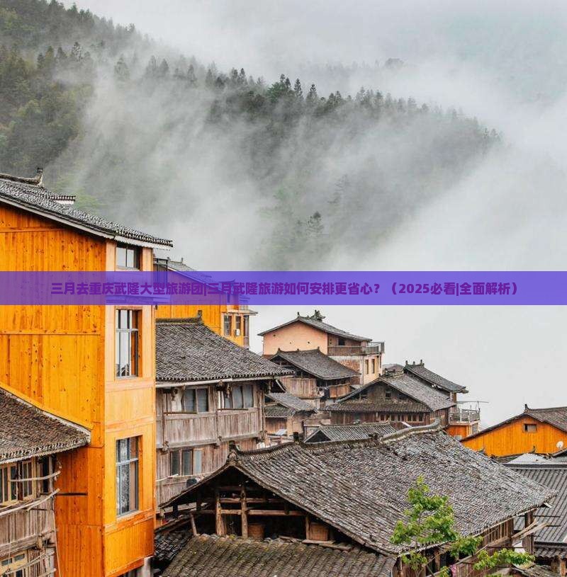 三月去重庆武隆大型旅游团